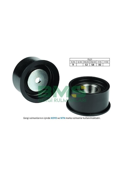 BMS 14 Eksantrik Gergi Rulmanı Astra F 93-01 - Vectra A 89-00 1.8İ 16V-2.0İ 16V- Omega B 2.0 16V 94-03