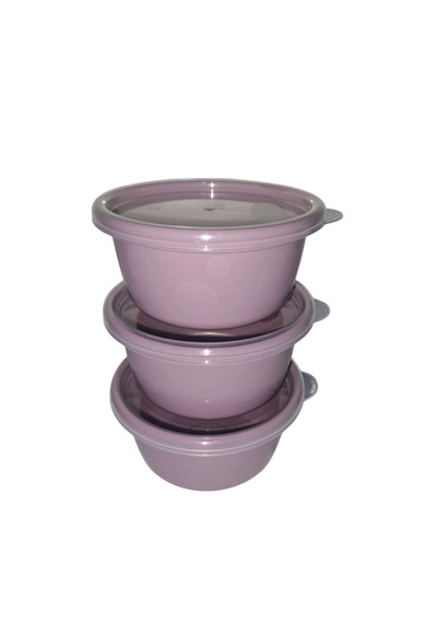 Tick Tock Hava Sızdırmaz Saklama Kabı Pudra 3'lü Set 3 x 250 ML Pudra