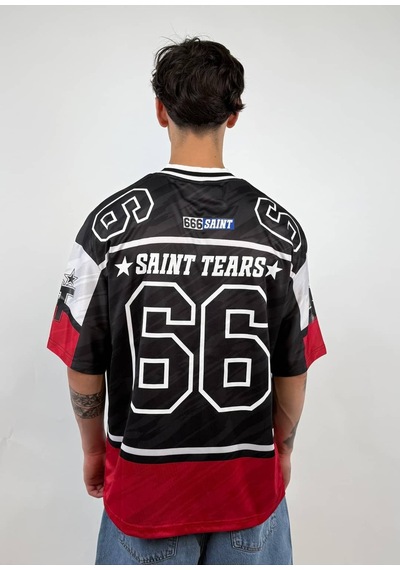 Zaee Saint Tears 66 Oversize Hocjky Jarsey Forma Çok Renkli