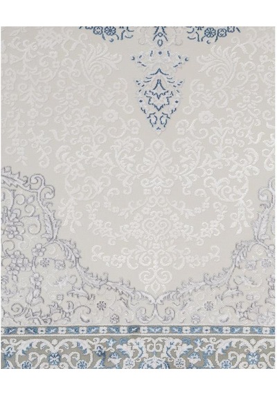 Artemis Halı Dream 09705a Gri Mavi Klasik Bambu Halı