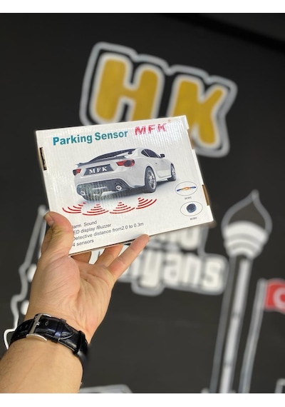 Mfk Universal Park Sensörü Sesli Siyah 18 Mm