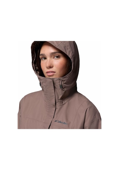 Columbia Hikebound Iı Long Kadın Yağmurluk-9138 Kahverengi