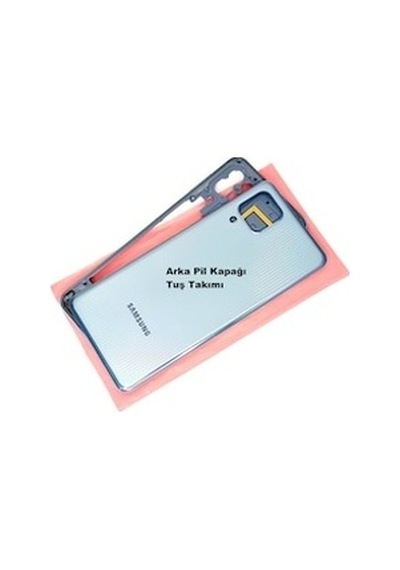 Samsung Uyumlu M32 Arka Kapak Mavi