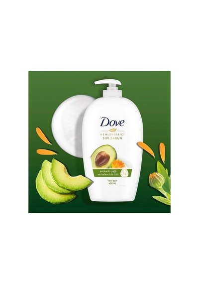 Dove Sıvı Sabun 450ml Avokado Yağı & Kalendula Özü Diğer