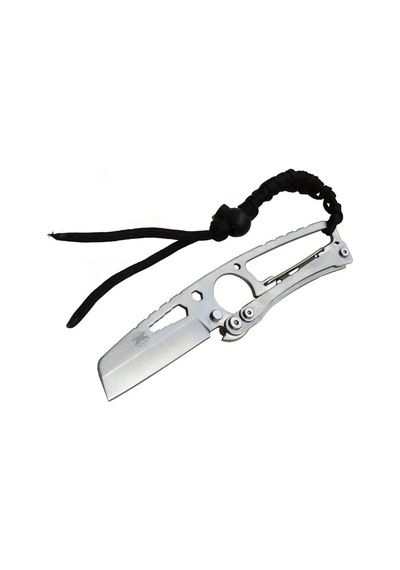 Gear Hit Cutter Tx01 Outdoor Kamp Bıçağı Metal 19 Cm - İpli Sap, Kılıflı