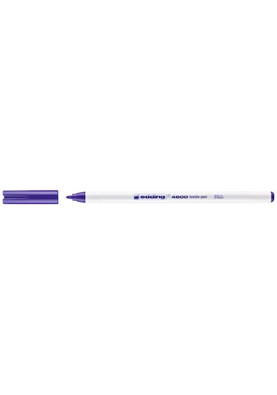 Edding T-Shırt Kalemi Yuvarlak Uçlu 1 Mm Mor 4600 - 10 Adetli Pak