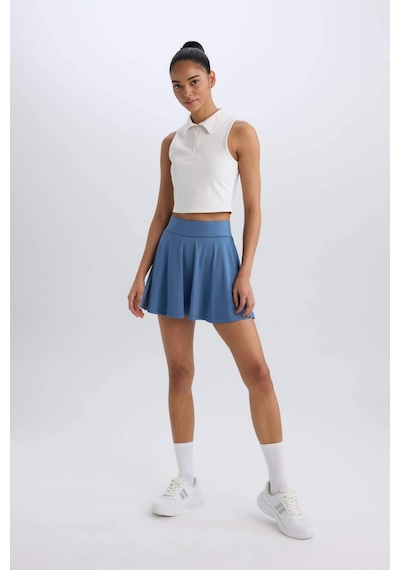 DeFactoFit Sporcu İçi Taytlı Mini Tenis Eteği A2514AX25SPIN34 İndigo