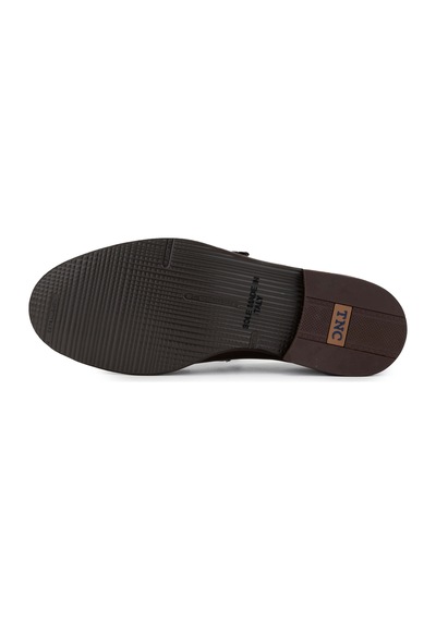 Tamer Tanca Erkek Hakiki Deri Taba Loafer Ayakkabı 342 8809 Erk Ayk Sk24-25 Taba/taba Bfl Taba