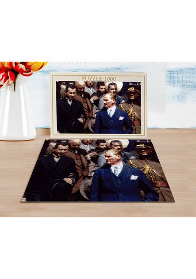 Bk Home Atatürk Tasarımlı 1000 Parça Profesyonel Puzzle-50