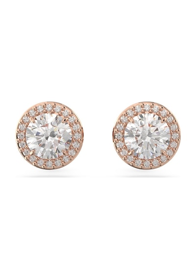 Swarovski 5636275 Küpe Constella:Pe Stud Pave Whıte/Ros Rose Gold