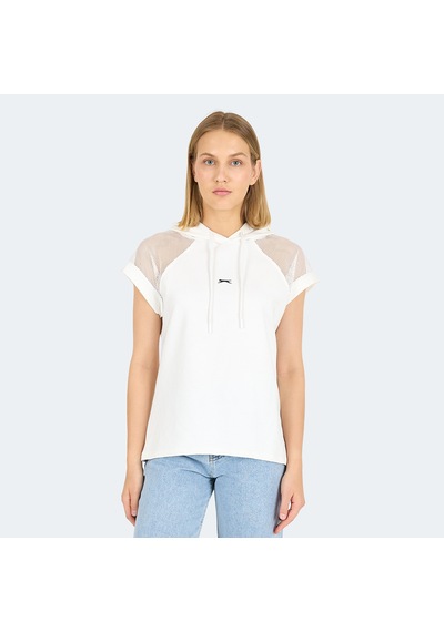 Slazenger VANKA Kadın  Ekru Tişört