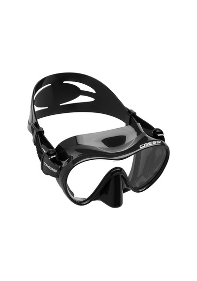 Cressi F1 Frameless Dalış Maskesi Siyah Yetişkin Çok Renkli