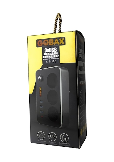 Senalstore Uygun Termal Akım Korumalı Akıllı Akım Dengelemeli Çocuk Korumalı Priz Mg-103
