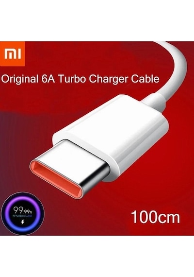 Xiaomi Redmi Mi 6A 33W Type-C Turbo Hızlı Şarj Ve Data Kablosu