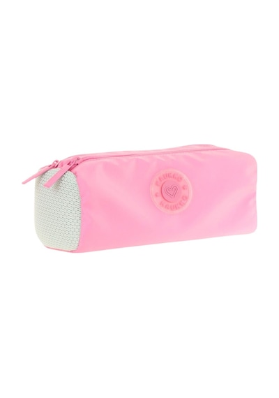 Kaukko İki Bölmeli Kız Çocuk Okul Kalem Çantası - Pembe - K2739 Pembe - Yeşil