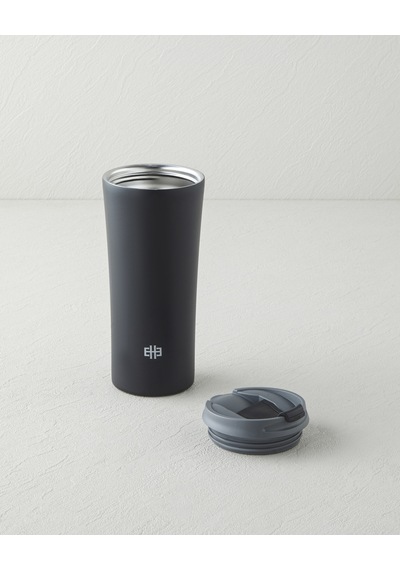 English Home Good Mood Bliss Çelik Termos 400 Ml Siyah Siyah
