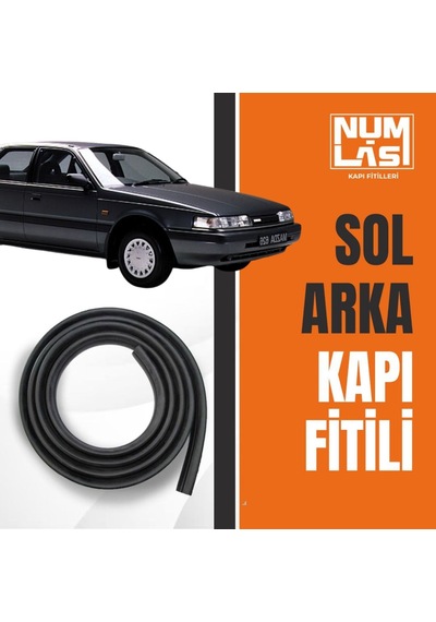 Mazda 626 Sedan 1988-1991 Sol Arka Kapı Fitili-a Kalite-numlas-nm4188