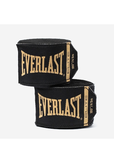 Everlast Elite Boxing Hand Wraps 180" Black/gold 101 Beyaz