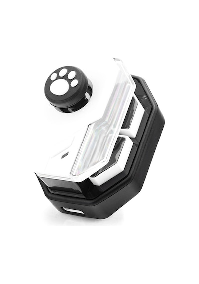 Mobil Oyun Joysticki Makro Kombo Bluetooth 5.0 150 Mah Beyaz Siyah Mb02 Evimdeyokyok