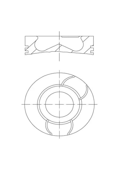 Piston Segman - Dacia Lodgy, Sandero, Duster, Logan, Dokker - Yenmak-4185100 07790028