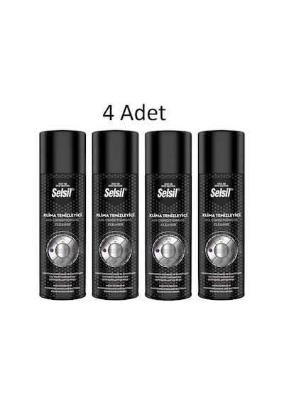 Selsil Klima Temizleyici Yeni Dizayn 150 Ml 4 Adet