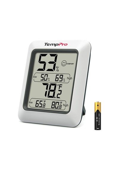 Thermopro Tp50 Dijital Termo-higrometre, İç Mekan Termometresi, Higrometre, Sıcaklık Ve Nem Ölçer, Oda İklimi Kontr