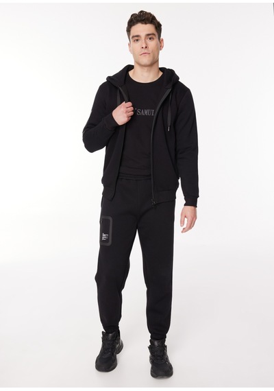 Ko Samui Loose Fit Siyah Erkek Eşofman Altı Pxw G511 Repocket Repocket Loose Ft
