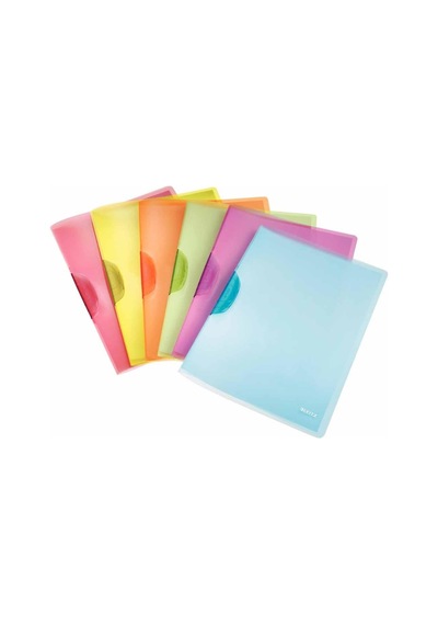Leitz Wow A4 Colorclip Magic Sıkıştırmalı Dosya, Yeşil, 30 A4 Sayfa Kapasiteli, Esnek Plastik, 41740059 Diğer