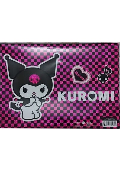 Keskin Color Çıtçıtlı Dosya Plastik Kuromi A4 Çok Renkli