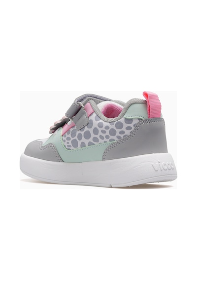 Vicco Borka Kız Çocuk Işıklı Hafif Sneaker Ayakkabı 26y 346.109 Pk Gri