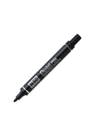 Pentel N50 Yuvarlak Uçlu Permanent Markör Siyah