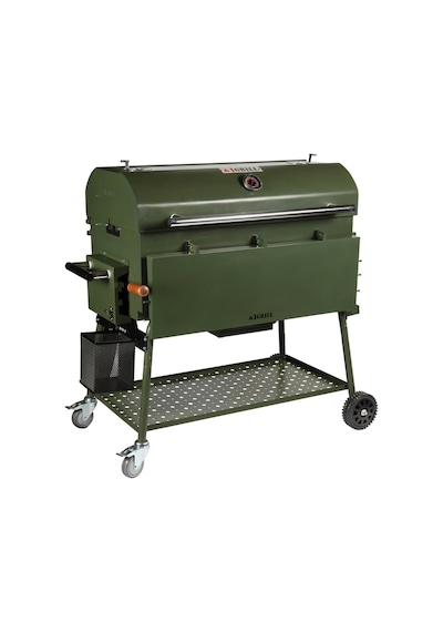 Igrıll Barbekü 1000 Mm Kömürlü Mangal Yeşil