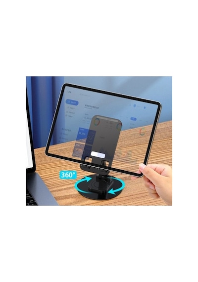 Hubrendy Emin Katlanabilir Telefon Tutucu Stand Yuvarlak Tabanlı Cm-074