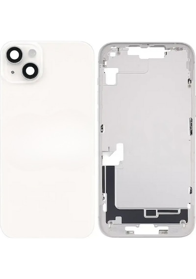Apple Uyumlu iPhone 14 Plus Boş Kasa Beyaz