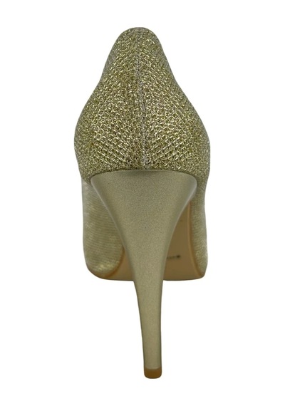 Matzeliger Mzg1176 Altın Kadın İnce Topuklu Stiletto