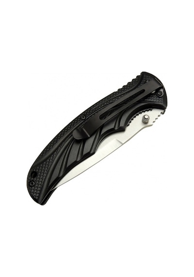 Handsome 451 Gri Kamp Çakı 21cm - Yarı Otomatik, Kemerlikli