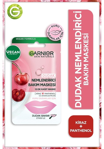 Garnier Dudak Nemlendirici Bakım Maskesi Sku: Smg8690010409034
