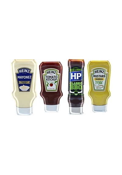 Heinz Ketçap 460 G + Mayonez 395 G + Hp Barbekü 465 G + Hardal Sos 445 G