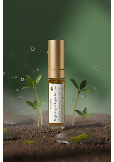 Doğal Kaş Ve Kirpik Serumu 5 Ml - Gürleştirici, Güçlendirici, Parlaklık Veren Bakım Yağı.