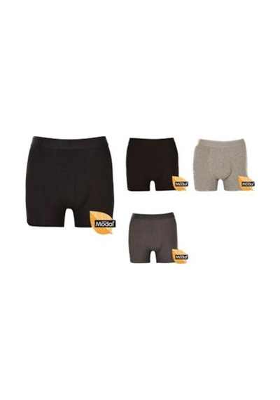Ersa Erkek Modal Likralı Kumaş Boxer 6'Lı 0126