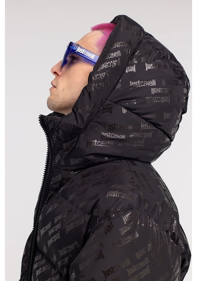 Just Cavalli Erkek Şişme Mont Siyah
