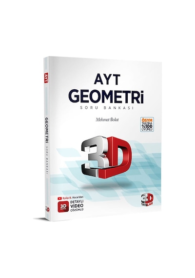 Ayt Geometri Soru Bankası 3D Yayınları