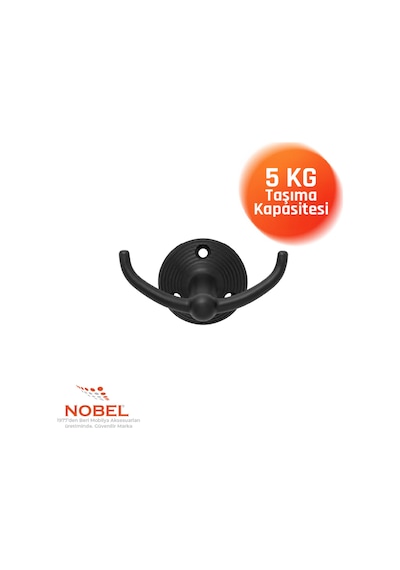 Fonksi Yonel Askı, Metal Vestiyer Askısı, 59 Gr, Dolap Ve Duvar Askılığı, Matsi Yah Vidalı