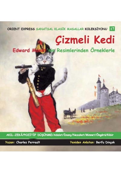 Sanatsal Klasik Masallar - Çizmeli Kedi (Üç Kitap)
