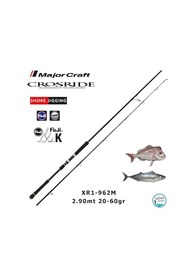 Major Craft Crosride Xr1-962m 2.90mt 20-60gr 2p Shore Jigging Kamış