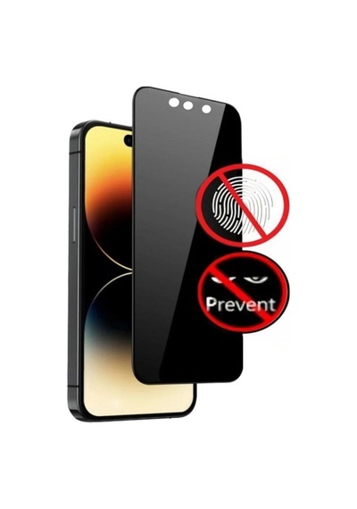 Apple Uyumlu   iPhone 14 Hayalet Ekran Koruyucu Seramik Mat Gizli Tam Kaplayan Kırılmaz Kamera Açık