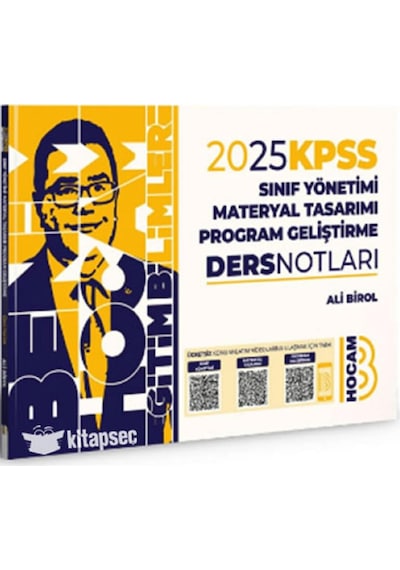 2025 Kpss Eğitim Bilimleri Program Geliştirme Sınıf Yönetimi Materyal Tasarımı Video Ders Notları