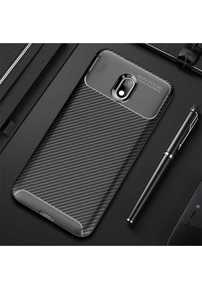 Xiaomi Redmi 8A Kilif Karbon Silikon Case 391302799
