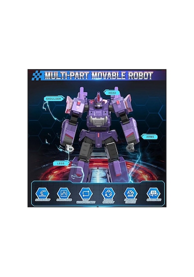 Dinoster Heroes 3'ü 1 Arada Mosa Storm Dönüştürülebilir Büyük Robot Figür Dinoster Heroes Mosa Storm