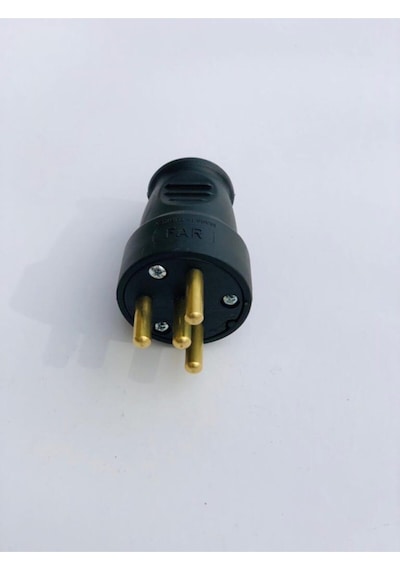 380v Kauçuk Erkek Priz Fiş Trifaze